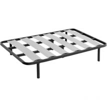 Somier Balda Ancha, Tubo de Acero 40x30mm, Refuerzo Central, Láminas de chopo-Flex (con Patas, 105x190 cm)