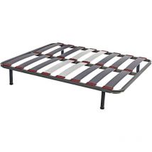 Relax - Somier láminas Ancha 8 láminas de haya vaporizada 160x190 cm