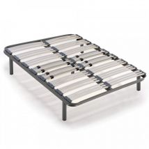 Hogar24 - Somier multilaminas con reguladores lumbares 120X200-PATAS 26 cm