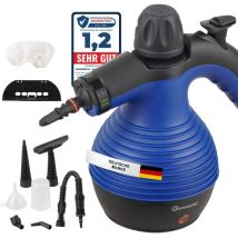 Sommertal - Dampfreiniger Handgerät SC350 – Kompakter Hand-Dampfreiniger für alles – Polstermöbel, Fliesen, Böden, uvm – Steam Cleaner mit 350 ml