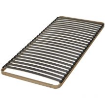 Ebac Literie - Sommier à lattes 100x190 C224 - 24 lattes bois - Fabrication française