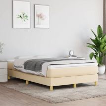 Maisonchic - Sommier à lattes de lit, 120x200 cm, Sommier pour lit adulte crème tissu uop15894 design in