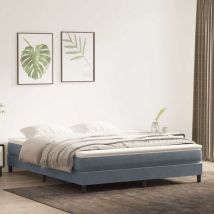 Torana - Sommier à lattes de lit sans matelas gris foncé 180x220 cm