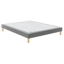 Bultex - Sommier confort medium mediano 90x200 Trame gris clair