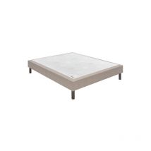 Epeda - Sommier confort medium deco nature 80x200 Chiné Naturel