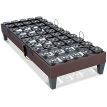 Bellecour literie Sommier électrique mondor 80x200 cm Plots