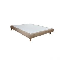 Ub Design - Sommier 140 x 190 Chatel Light 140x190cm Bronx taupe