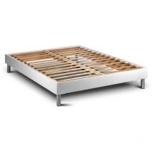 Vitalit - Sommier kit vital'som Blanc 160 x 200 cm
