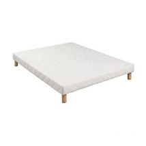 Kbedding - Sommier Tapissier 160x200 + 4 Pieds Offert