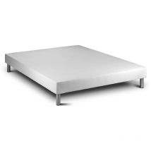 Vitalit - Sommier vital'som Blanc 140 x 200 cm