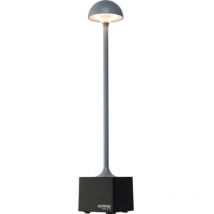 Sompex - flora grau Akku-Tischleuchte