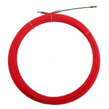 Sonda tiracavi elicoidale monofilo, Ø4,2mm, 25 metri, con terminali intercambiabili M5, rossa Tecnid STOL4-025