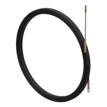 Arnocanali - Sonde tire-fils Nylon 4mm 5mt couleur noire AN4.005
