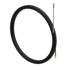 Arnocanali - Sonde tire-fils Nylon 4mm de 20mt couleur noire AN4.020
