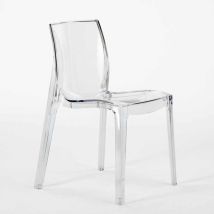 16 Stühle Küchenstuhl Esstischstuhl Esszimmerstuhl Grand Soleil Femme Fatale - Transparent