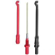 Laoa - Sondes de perage de fil automobile, 2 broches de sonde de perforation pour fils de test d'extension de fiche banane de 4mm, réparation de