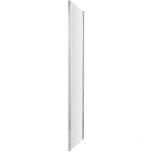 Balterley - 8mm Toughened Safety Glass Shower Side Panel, Chrome, 760mm