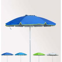 Roma Sonnen Strandschirm Alu Windfest Uv Schutz 240 Cm - Blau
