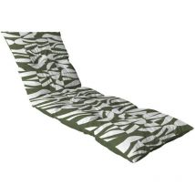 Sonnenliege Kissen - Jardin Prive - Konvexes Algenmuster - 118 X 78 X 54 Cm