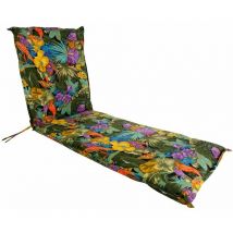 Sonnenliegen Polsterauflage 'amazonas' - 190 X 60 Cm - Universal Kissen Für Gartenliegen - Liegestuhl Auflage Deckchair Liegekissen Liegenauflage