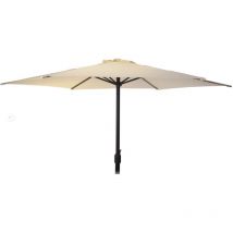 Sonnenschirm ø300cm maximale Höhe 3m Farbe: creme
