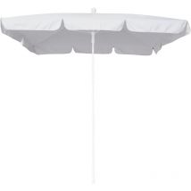 Sonnenschirm Maffei Art.113R hellgrau 185 x 125 x h 230 cm Stahlrahmen