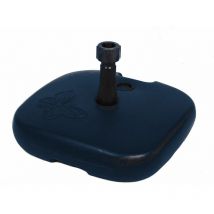Spetebo - Kunststoff Schirmständer - Blau / 20 L - Kunststoff Sonnenschirm Halter Befüllbar
