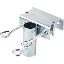 Kcvv - Sonnenschirmständer, Sonnenschirmhalter für Balkon, Balkongeländer, Sonnenschirmklemme, Halterung für Garten, Terrasse, Balkon, Geländer, 38mm