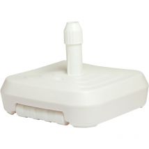 Sonnenschirmständer Kunststoff mit Rädern 60 x 60 - Fassungsvermögen&Nbsp 50 Liter.