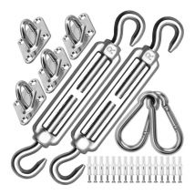 Kit hardware per vela parasole - Kit di installazione parasole in acciaio inossidabile 304