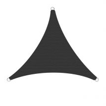 Estexo - Sonnensegel Sonnenschutzsegel Sonnendach Sonnenschutz UV-Schutz Sichtschutz hdpe Anthrazit / 4x4x4m (Dreieck)