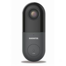 Marmitek - Sonnette vidéo intelligente Wi-Fi 1080p