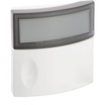 Legrand - Sonnette Salsa avec porte-étiquette IP44 IK06 - 041647