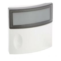 Sonnette Salsa avec porte-étiquette IP44 IK06 (094248)