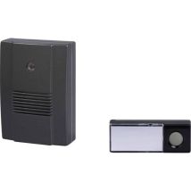 Sonnette Sans Fil Set Complet Avec Porte-nom Heidemann 70834 Hx Outdoor Y947361