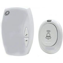 Electraline - Sonnette sans fils portée 100m, 36 mélodies