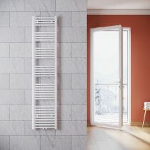 Sonni - Heizkörper Badezimmer Badheizkörper mittelanschluss Handtuchwärmer Handtuchtrockner 1800x400mm Weiß