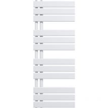 Sonni - Handtuchwärmer heizkörper Handtuchtrockner Panel Vertikale Badheizkörper Seitenanschluss Handtuchhalter Weiß 1038x400mm