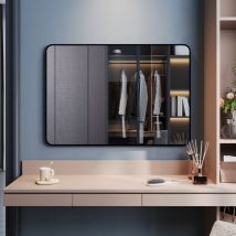 Sonni - Modernes Standspiegel, Wandmontierter Quadrat Schminkspiegel, Einfach zu Installieren, Geeignet für Verschiedene Einrichtungsstile, 1000 x