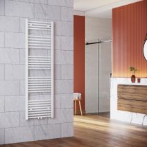 Radiador Toallero Agua Radiadores Toalleros Electricos Conexión Intermedia 500x1600mm Blanco 603W - Sonni