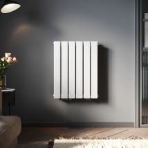 Radiateur Eau Chaude En Acier 600x465 Mm Bicouche Blanc Vertical Radiateur Chauffage Central (509w) - Sonni