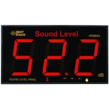 Sonomètre avec grand écran lcd mural numérique sonomètre numérique testeur de surveillance des décibels instrument de mesure du volume sonore