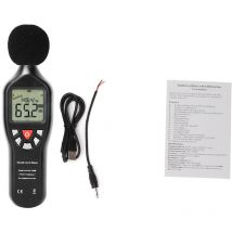 Sunxury - Sonomètre professionnel, enregistreur de données, testeur Audio de bruit 30dB-130dB