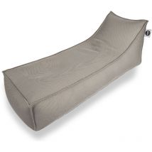 Relax Sis chaise longue 160x70x35 intérieur & extérieur flottante, déhoussable et résistante aux uv, Gris (RSF16070-1) - Soo Santaï