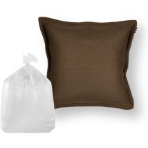 Set Cushion Floating coussin flottant + polystyrène 65x65x25cm, résistant aux uv, Brun - Soo Santaï