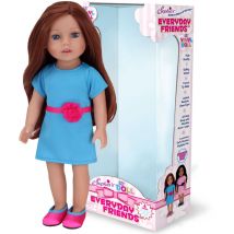 Sophia's by Teamson Kids 18 'All Vinyl Auburn Hair Doll' Hailey 'con ojos azules