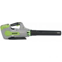 Warrior Eco Power Equipment - Soplador de hojas a batería 60V sin batería ni cargador Warrior Eco Power