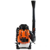 Boudech - Soplador de mochila de 4 tiempos 75,6cc 2,5Kw Respaldo profesional ergonmico con tirantes acolchados Max-Comfort y velocidad de soplado de