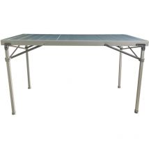 Table Flex Aluminium 4 personnes Pliage Rapide et Compact Camping Car - Soplair