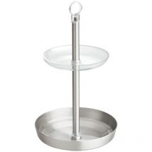 Idesign - Soporte de almacenamiento de joyas de 2 niveles